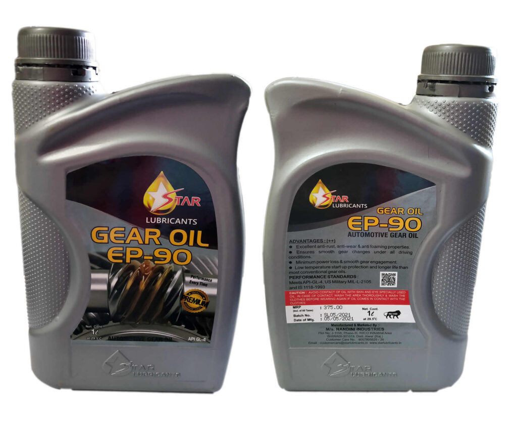 automotive gears and transmission oil